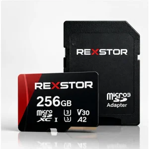 Rexstor Essential microSD TF memory card — studio product image