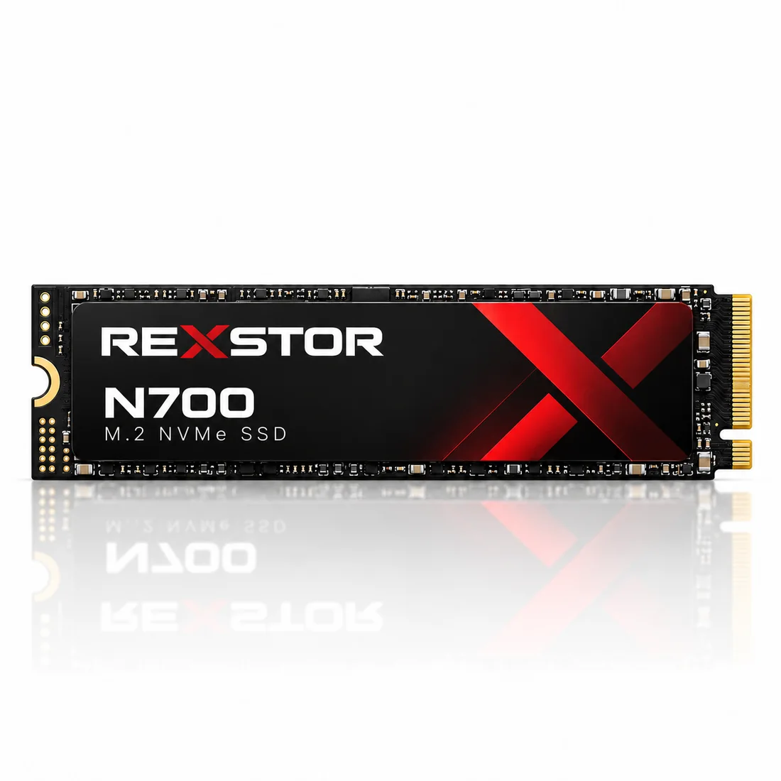 Rexstor N700 M.2 NVMe SSD — Rexstor Consumer illustrative product render