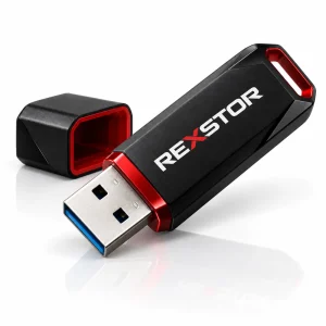 Rexstor USB Flash Drive — Rexstor Consumer illustrative product render